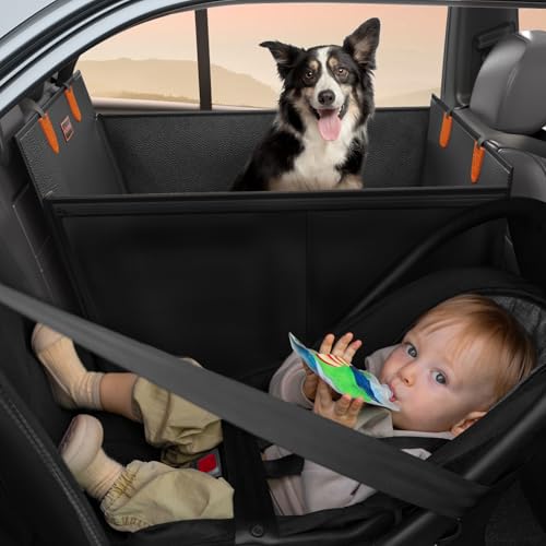 Large Dog Car Seat (Black / L)