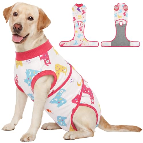 Dog Recovery Suit (Dreamy Pink / XX-Large)