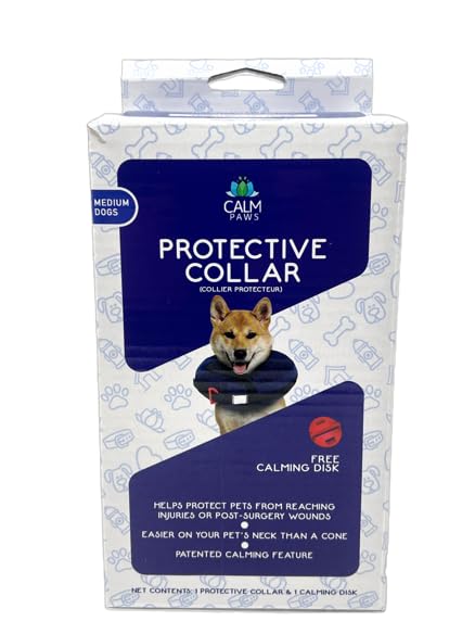 Calm Paws Protective Inflatable Collar Medium w (Medium)