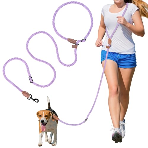 Hands Free Dog Leash (Purple / 8FT Hands Free)