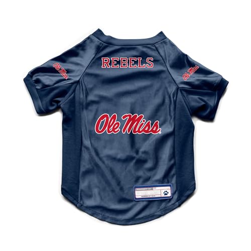 NCAA Mississippi Ole Miss Rebels Stretch Pet Jersey (Mississippi Ole Miss Rebels / X-Large)