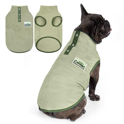 Fleece Dog Sweater (Small / Green)
