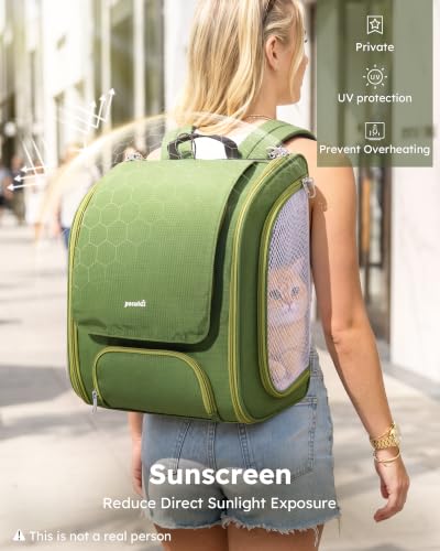Cat Backpack Carrier (Green)