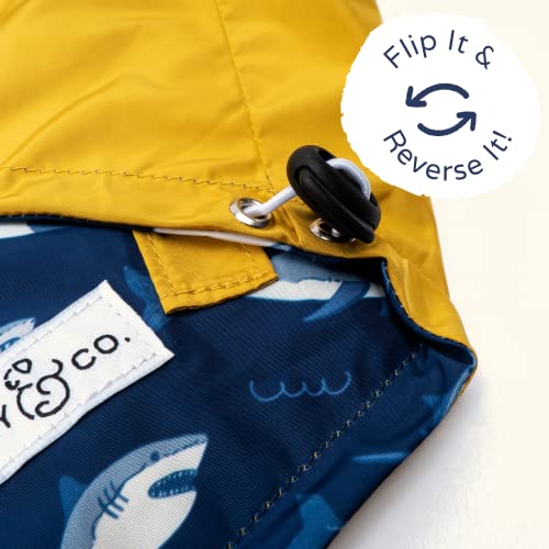 Reversible Raincoat for Dogs & Pets (X-Large)