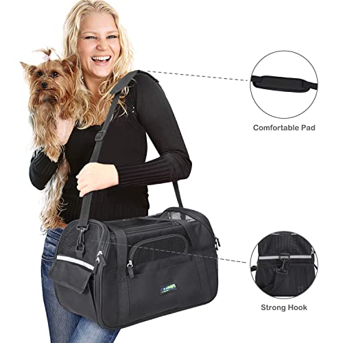 Soft Sided Airline (19.0"L x 10.0"W x 13.0"H / Black)