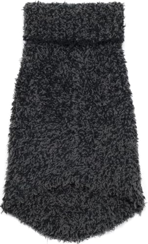 CozyChic® Ribbed Pet Sweater (XXX-Large / Heathered Carbon-Black)