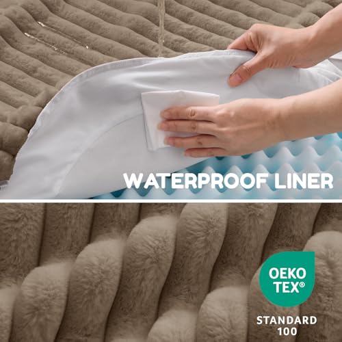 Orthopedic Dog Bed (Taupe / XL(41*30*7))