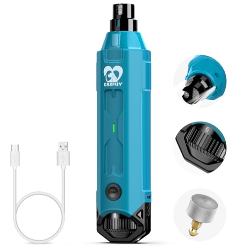 6 Speed Dog Nail Grinder (E-Bright Blue)