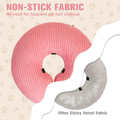Inflatable Dog Cone Collar (Pink / L(Neck: 16"-18" | Diameter: 19.4"))