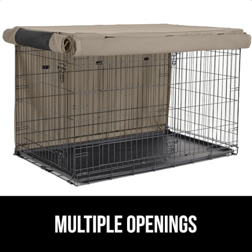 Dog Crate Covers (Light Taupe / 42" X 28" X 30")