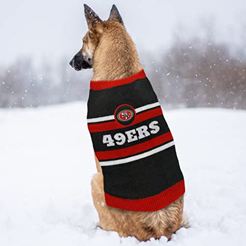 NFL San Francisco 49ers Dog Sweater (X-Small / San Francisco 49ers)