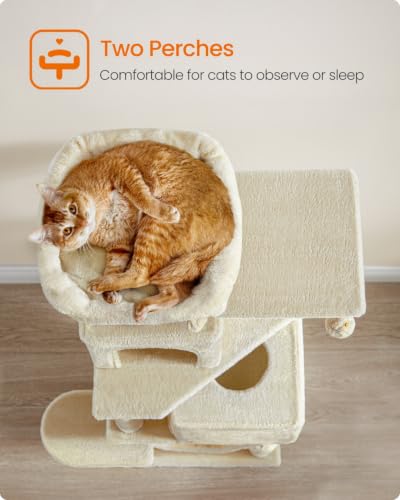 Cat Tree 59.5 (59.5 Inches / Beige)