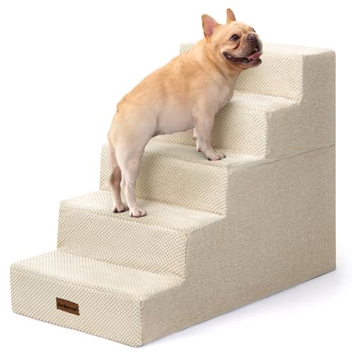 Dog Steps for High Bed (Beige)