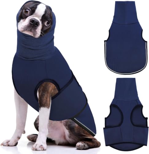 Dog Anxiety Vest (NavyBlue / X-Small)