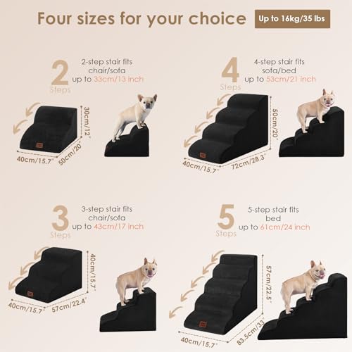 Curved Dog Stairs Ramp