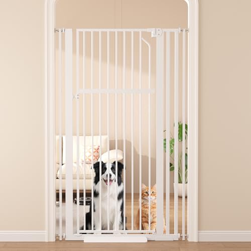 Extra Tall Cat Gate (55.1" Tall, 29.9"-37.4" Wide)
