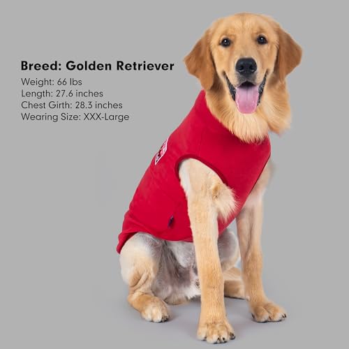 Fleece Dog Sweater (XX-Large / Red)