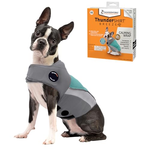 Breeze for Dogs Calming Anxiety Vest (Aqua / X-Small)