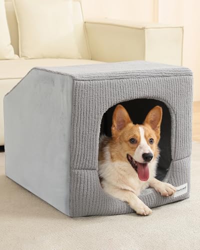 Indoor Dog House Small Sized Dog Tent with Dog Cave Bed 26x20ines (Large (26"L x 20"W x 20"Th))