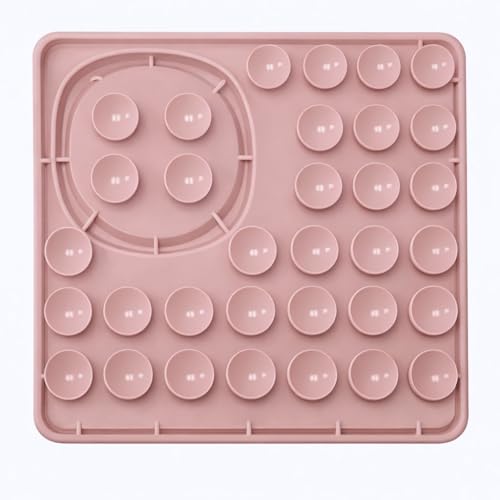 Hearth & Paw Silicone Lick Mat for Dogs (Blush Pink)