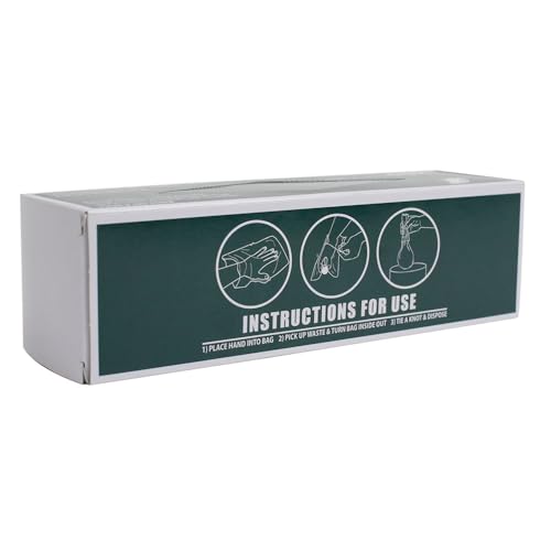 4 000 Commercial Dog Waste Station Refill Bags (Opaque Black / 20 Count (Pack of 1))