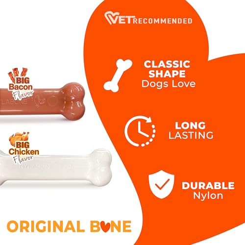 Power Chew Original Bone Dog Chew Toys (Medium)