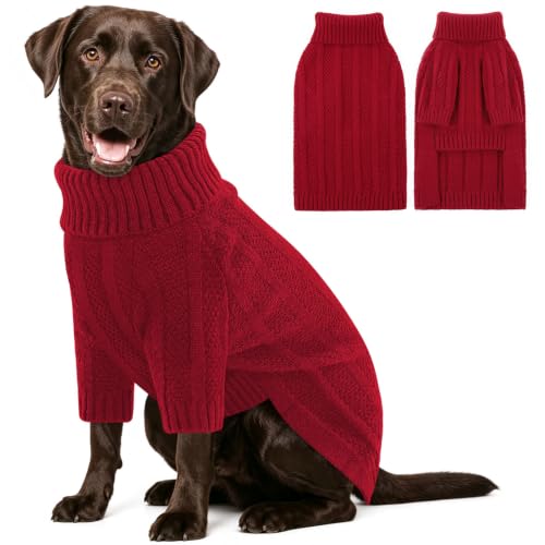 XL Dog Sweater (X-Large / Red)