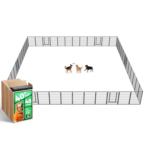 Rollick Dog Playpen (Black / 40"H)