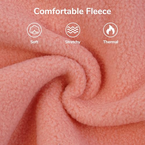Warm Fleece Cat Coat (X-Large / Pink)