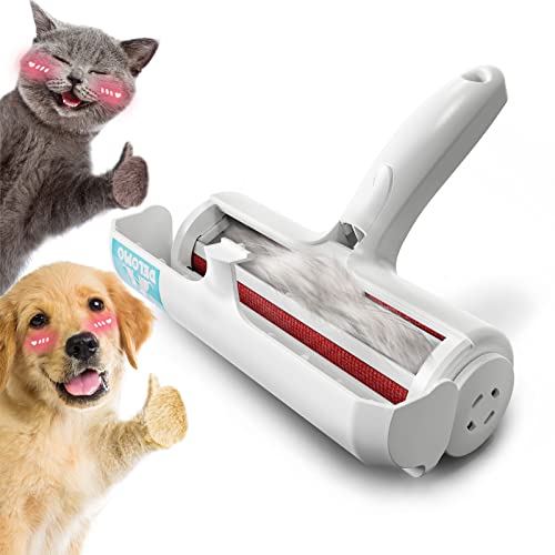 Pet Hair Remover Roller (A: White（hot Sale）)
