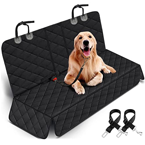 Dog Car Seat Cover (Black / Standard - 53" Length)