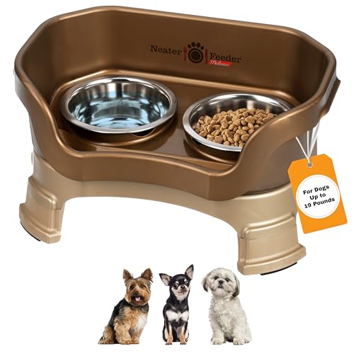 Neater Feeder Deluxe Mess (Small + Standard Bowl / Bronze)