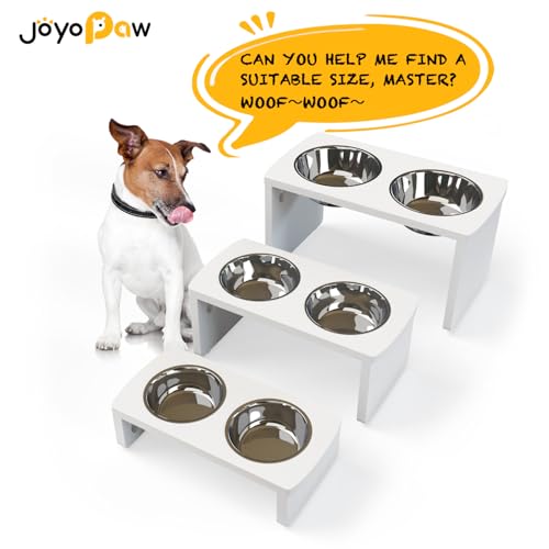 Elevated Dog Bowls (White / X Large: 13'' Tall-68 oz Bowl)