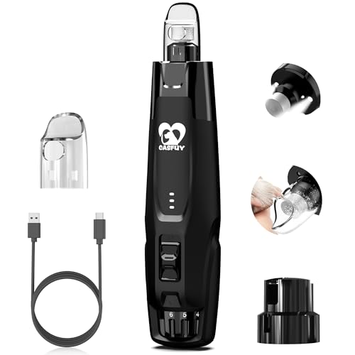 New 6 Speed Dog Nail Grinder (Black)