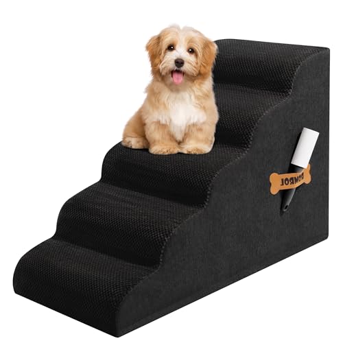 Dog Stairs Romrol Dog Steps Ramp for High Bed and Couch