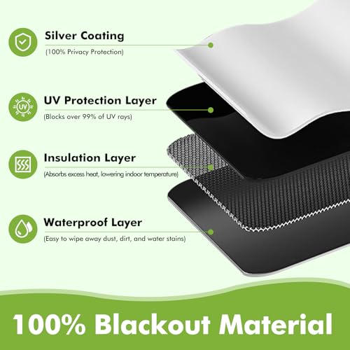 Black Out Window Cover 79" x 57" (0.01"W x 0.01"H)