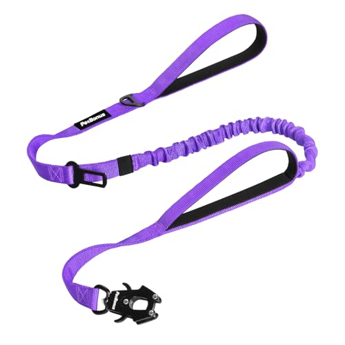 Heavy Duty Tactical Dog Leash (Purple)