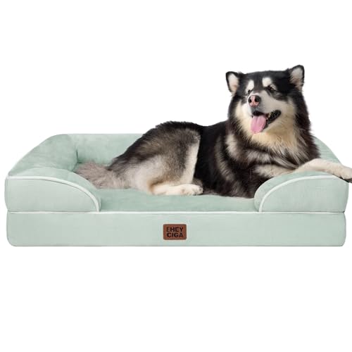 Orthopedic XXL Dog Bed (Sage Green / 52.0"l X 41.0"w X 8.0"th)