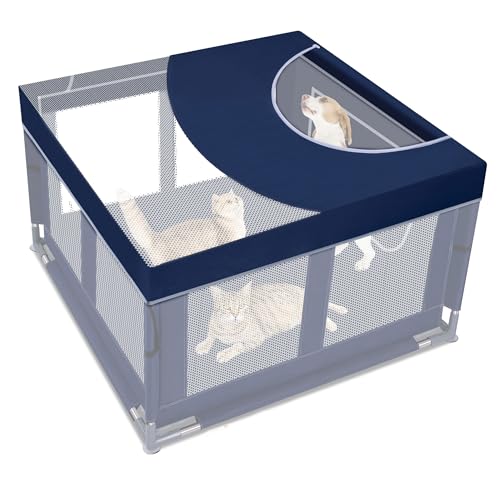 Dog Playpen Cover (Royal Blue)