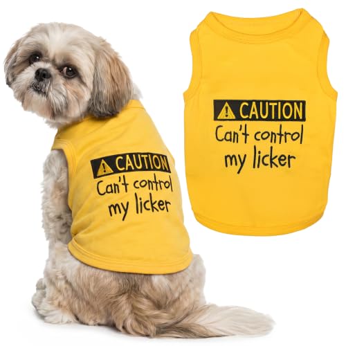 Dog Shirt 100% Cotton Shirts for Medium Dogs (M(8-12lbs))