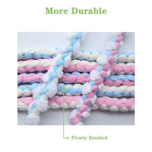Braided Fleece Dog Tug Toy (Surprise Me!)