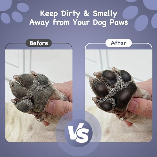 Paw Cleaner with Handle for Large Dogs