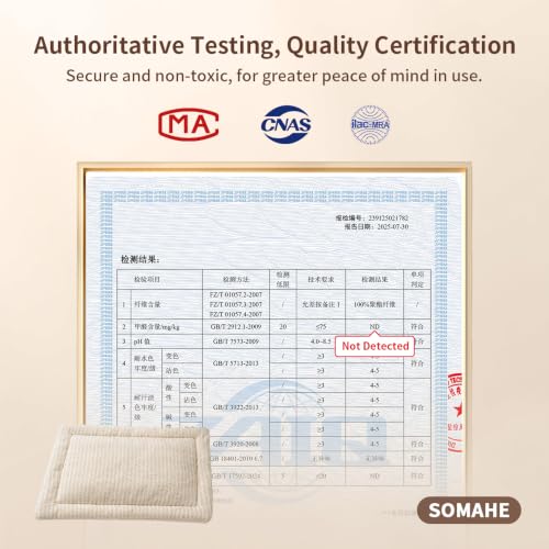 Self Warming Cat Bed Mat (Milk / M(23.6×15.7x 1.5inch))