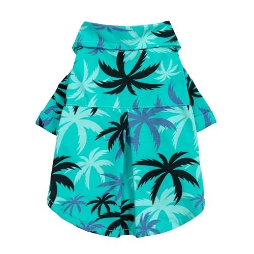 Hawaiian Coconut Palm Dog Shirt (Large / Coconut Palm)