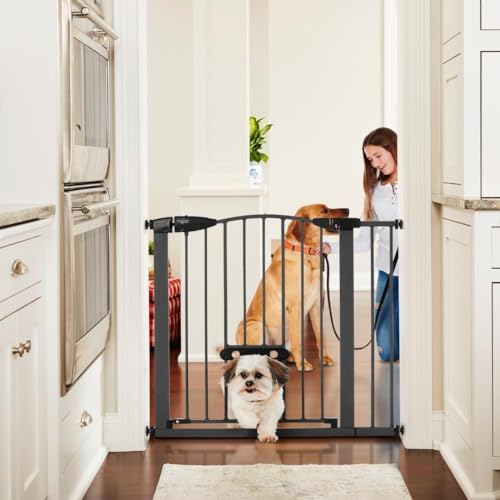EasyPass Deco Wide Pet Gate (Deco EasyPass / 31" Tall; 40.5" Wide / Graphite)