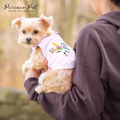 Dog Shirt 100% Cotton Unicorn Shirts for Large Dogs (XL)