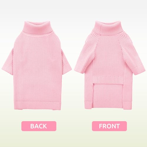 Small Dog Sweater (Pink / Small)