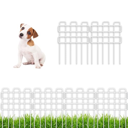 Garden Fence Border (White x 20)