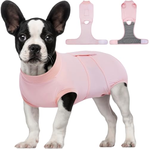 Dog Recovery Suit (Cooling Pink / Small)