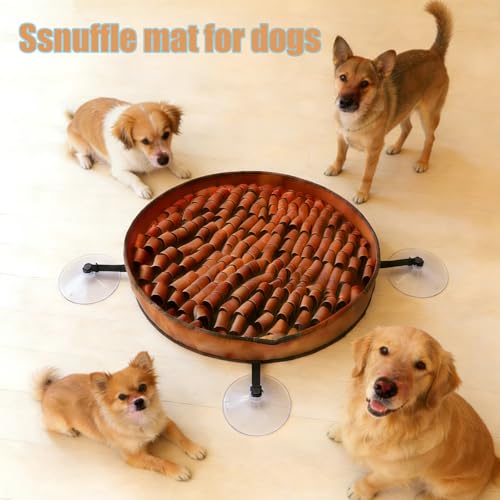 Snuffle Mat for Dogs Large Breed (Brown)